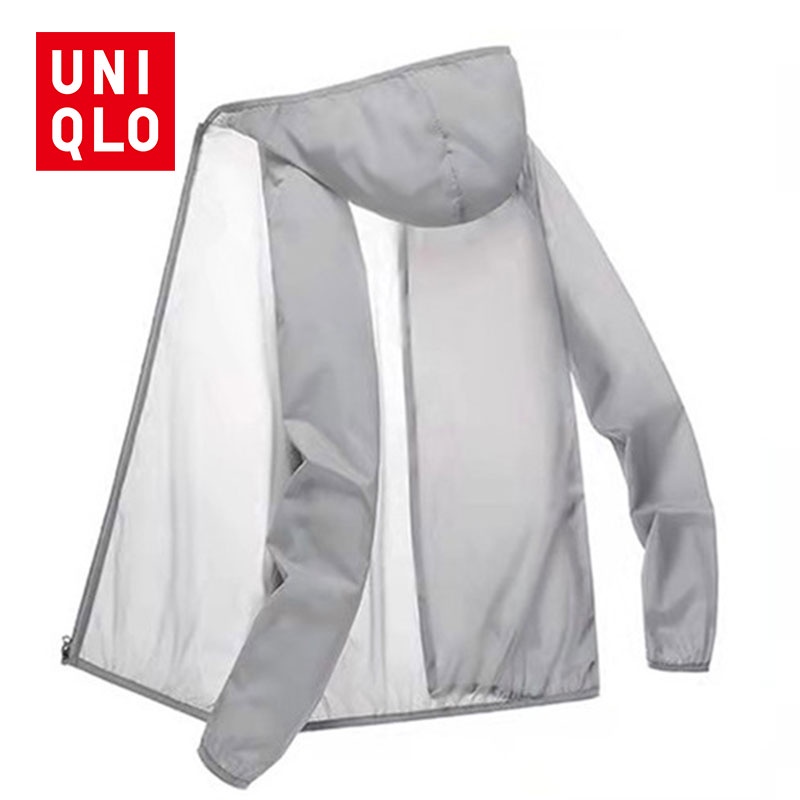 Uniqlo Áo Khoác Thể Thao Chống Tia UV Thoáng Khí Màu Sắc Thời Trang Mùa Hè Cho Nam Và Nữ