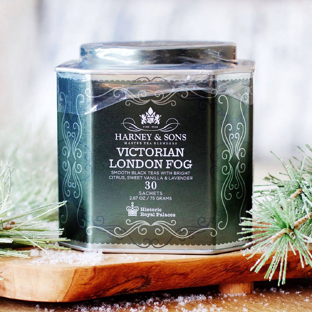 [hàng Mỹ date 2023]Trà bá tước Earl Grey vanilla lavender Sương Mù London Harney and Sons