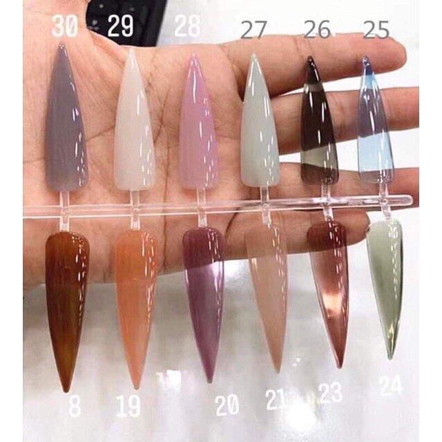 Sơn gel thạch bobo sét 12 màu các màu hót đồ nail giá rẻ hnnail shop