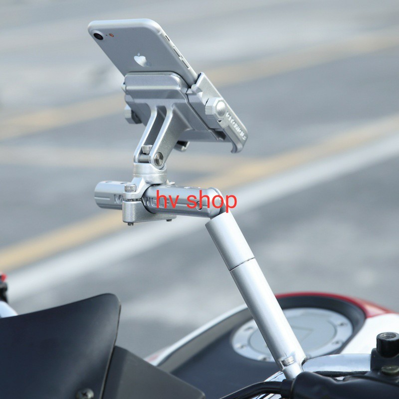 Giá gắn ghidong moto lắp đèn trợ sáng để phượt không bao gồm kẹp điện thoại ( giá 1 cái )