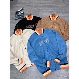 [DEAL]Áo Khoác Kaki Nam Nữ Unisex - Áo Jacket Bombers HORNOY 4 Màu Siêu Đẹp