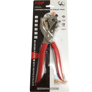 Kềm bấm lỗ dây nịt top - k6012a