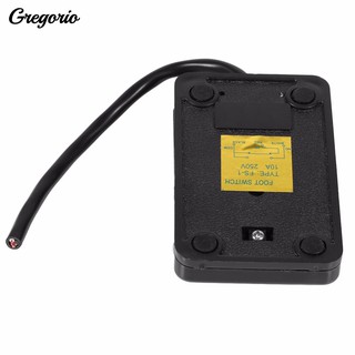 Gregorio ® 220V Electric Pedal On/Off Universal Plastic Foot  