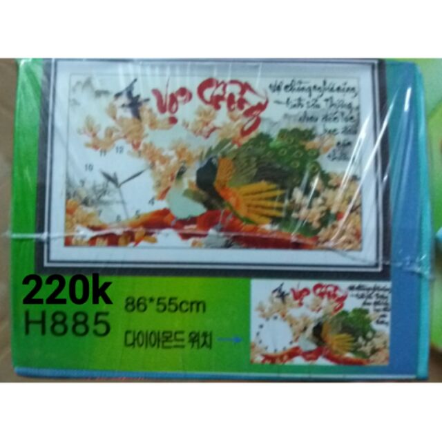 Tranh đính đá H885