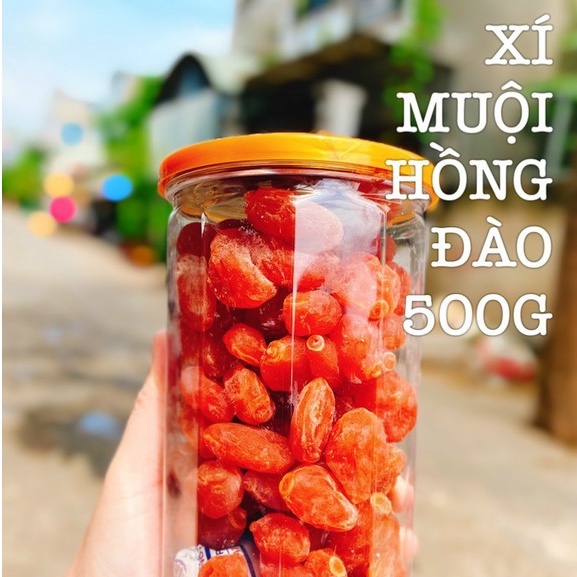 Xí muội hồng đào hũ 500gr