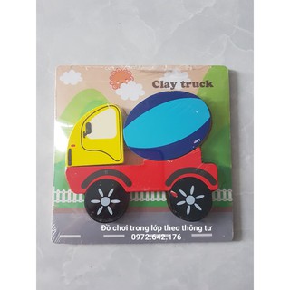Tranh Ghép Gỗ 3D Nổi Cho bé