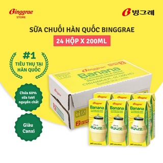 SỮA CHUỐI HÀN QUỐC BINGGREA 200ML