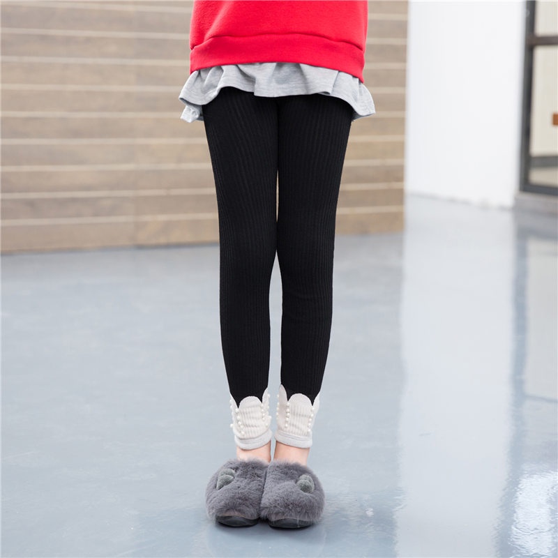 Quần len tăm ĐÍNH ĐÁ dày dặn cho bé 1-4 tuổi