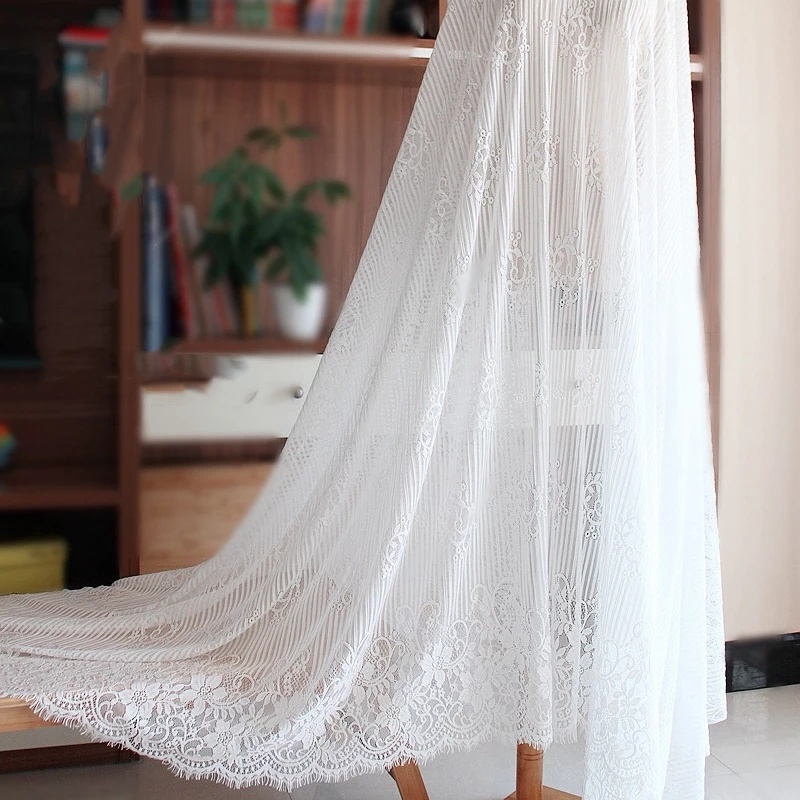 Cuộn Dây Ren 3M Dài 150cm Dùng Trang Trí Tiệc Cưới Chất Lượng Cao