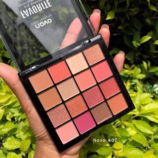 Phấn mắt novo sunset eyeshadow 16 ô