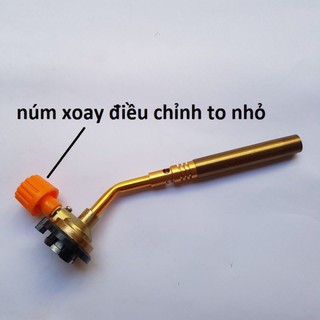 Đèn khò hàn ống đồng  Đ𝑶̂̀𝑵𝑮 𝑵𝑮𝑼𝒀𝑬̂𝑵 𝑪𝑯𝑨̂́𝑻 , Đầu khò lửa , Sử dụng bình