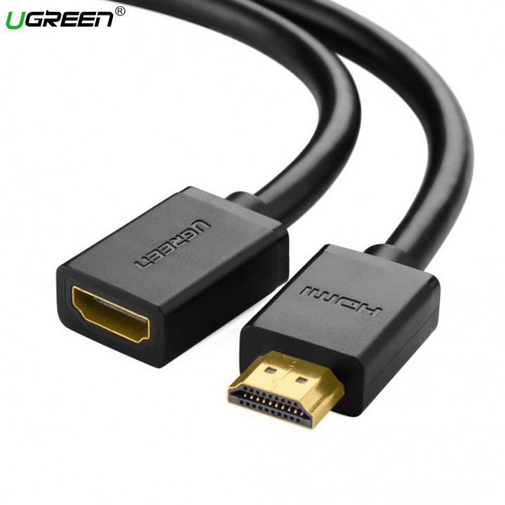 [Mã ELHACE giảm 4% đơn 300K] Cáp nối dài HDMI cao cấp dài 2m chính hãng UGREEN 10142 - Cáp HDMI nối dài chất lượng cao
