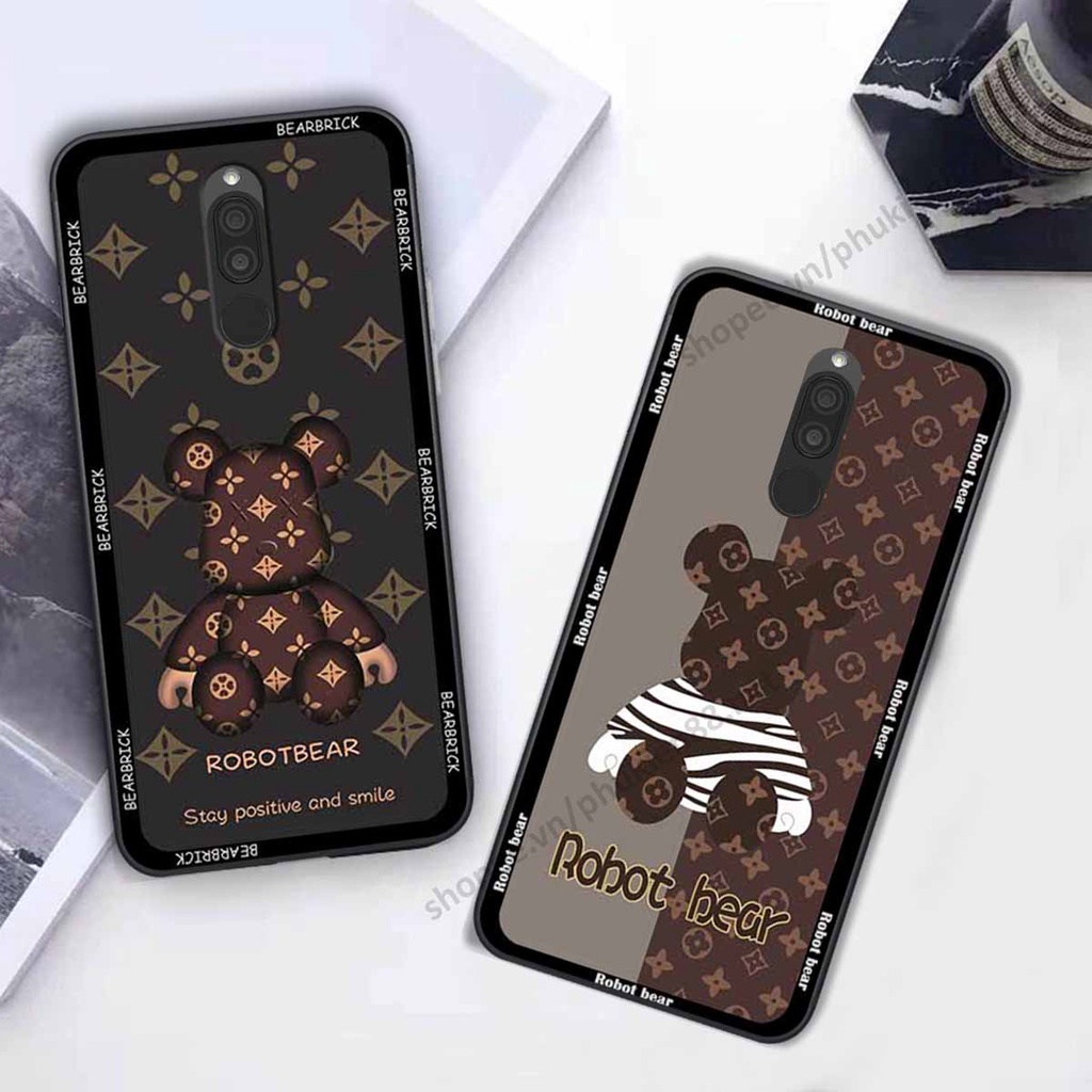 Ốp Xiaomi Redmi 8 bear, k@ws thương hiệu phong cách ốp lưng thời trang cao cấp