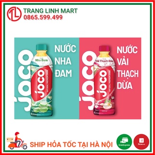 Nước trái cây nha đam/vải thạch dừa Joco lẻ 1 chai 455ml