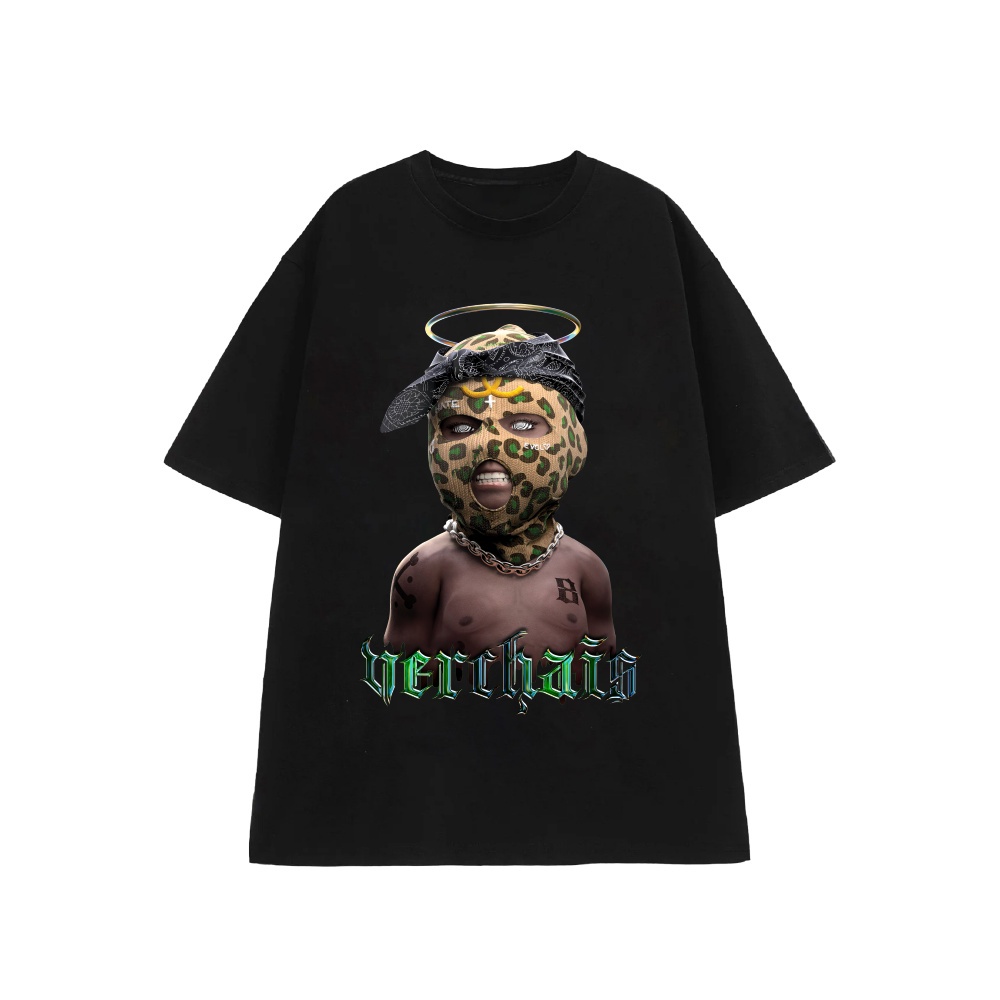 Áo thun unisex VERCHAIS basic TEE phom rộng tay lỡ dành cho nam nữ Boy Collections T21