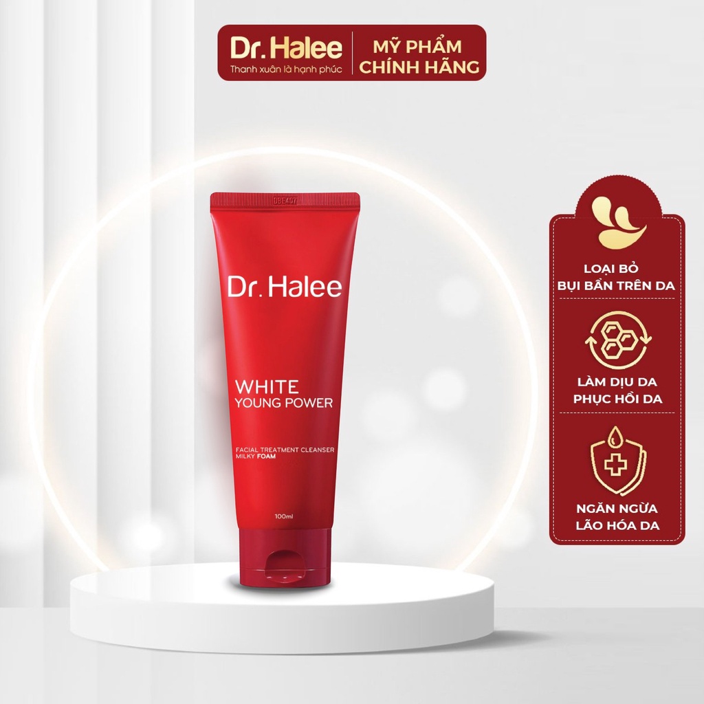 Sữa rửa mặt Dr.Halee Facial Treatment Cleanser 100ml sạch sâu dịu nhẹ cho da