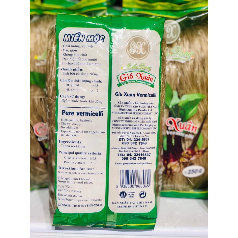 Combo 1kg Miến Gió Xuân
