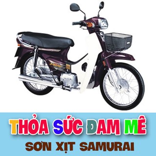 Combo sơn Samurai màu tím Dream .