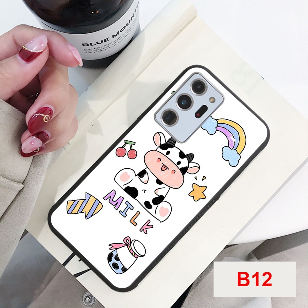 [SALE]ỐP LƯNG SAMSUNG NOTE 20/NOTE 20 PLUS/NOTE 20 ULTRA GIÁ CỰC SỐC-IN HÌNH BÒ SỮA MOO