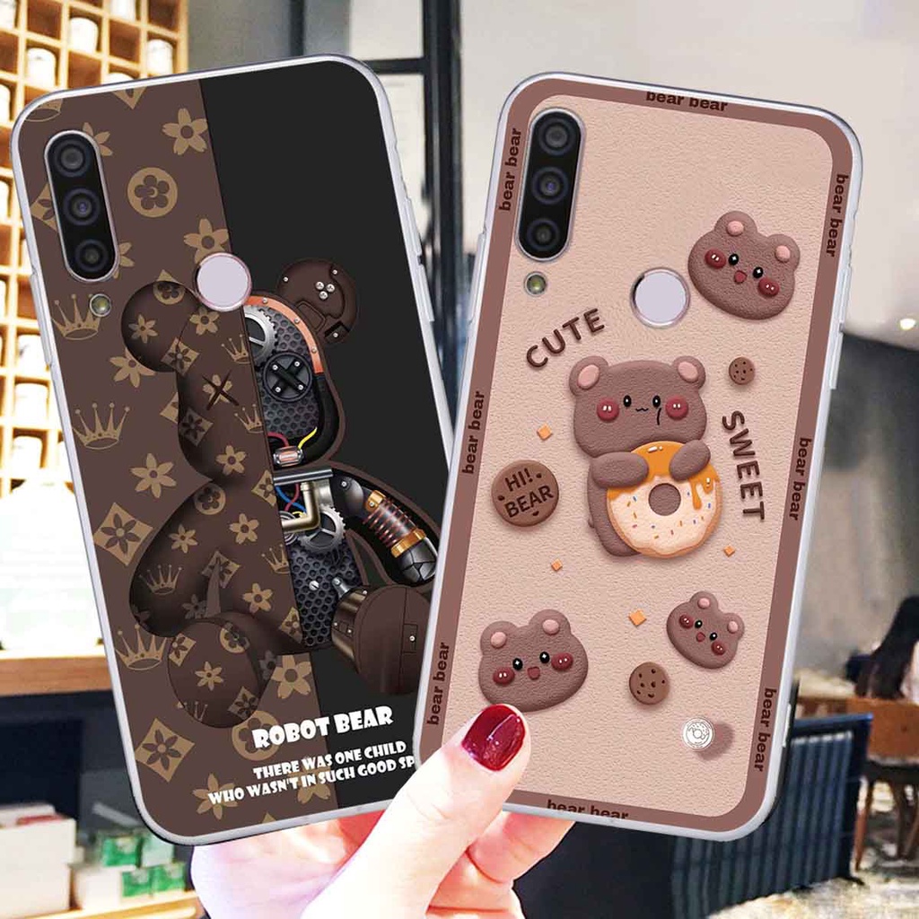 Ốp Vsmart Joy 3 / Joy3 bear brick, gấu đáng yêu, dễ thương
