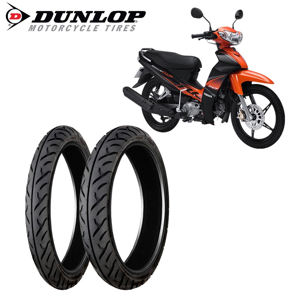 Lốp xe Sirius Dunlop TT902 trước 70/90-17 TL hoặc sau 80/90-17 TL