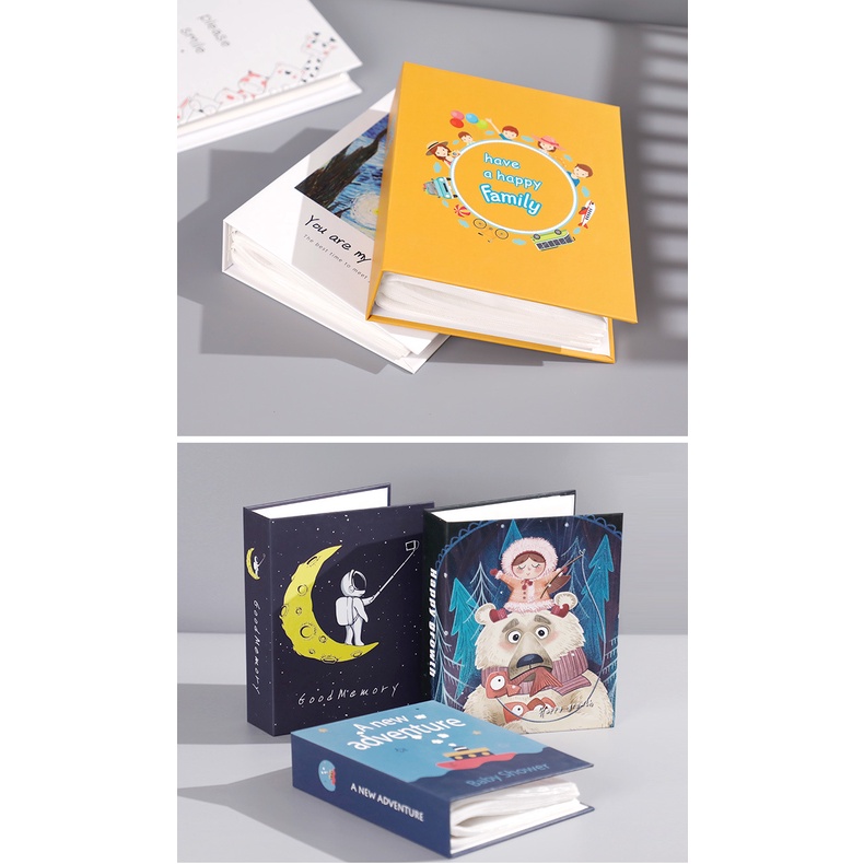 Album ảnh mini - Album ảnh 6x9, 10x15 bìa cứng nhiều mẫu siêu xinh