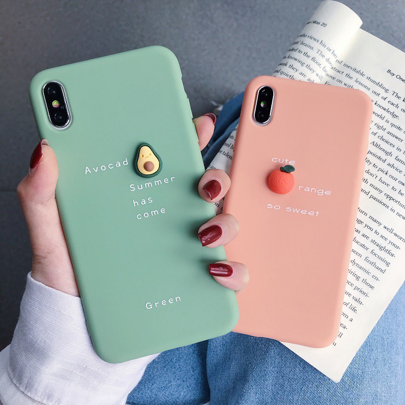 [ FREESHIP TỪ 50K TOÀN QUỐC ] ỐP LƯNG 3D TRÁI CÂY TÍ HON - ỐP IPHONE DẺO | BigBuy360 - bigbuy360.vn