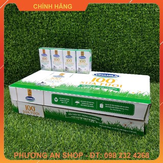 Sữa tươi Vinamilk 100% hộp 110ml