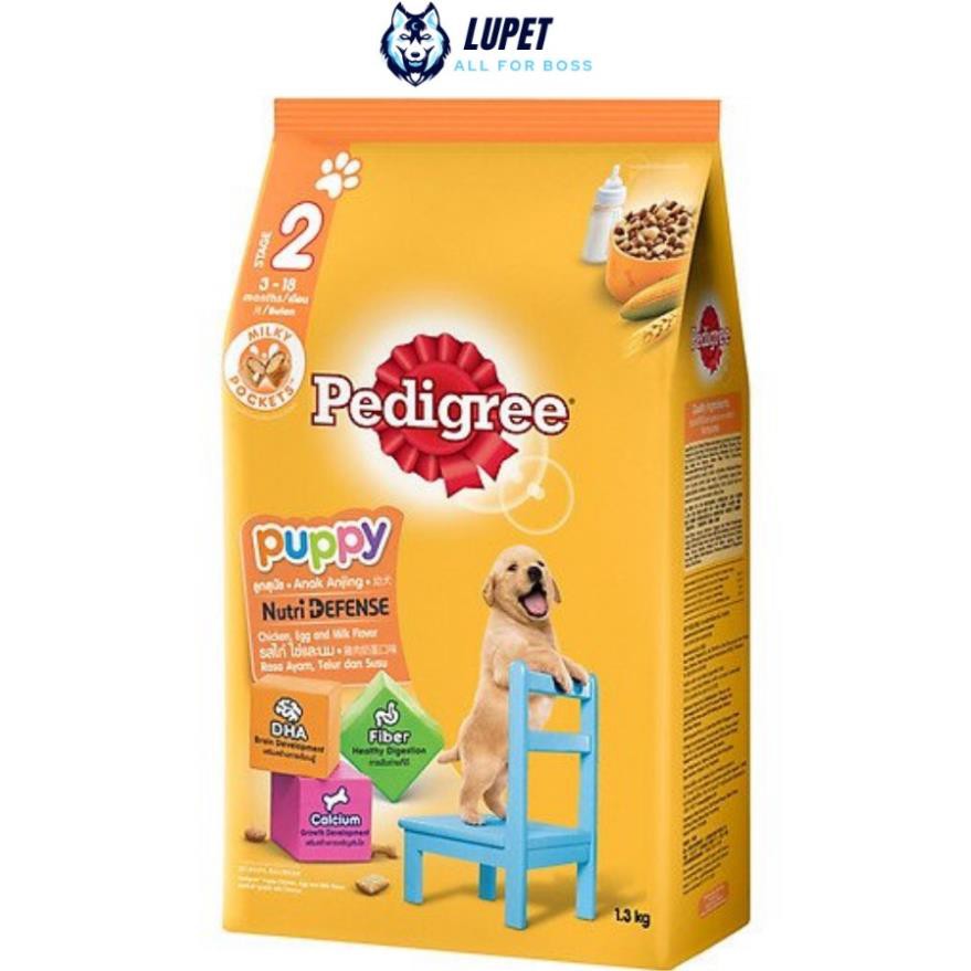 Thức Ăn Cho Chó Con Vị Thịt Gà Và Trứng Pedigree Dạng Túi 2,7kg