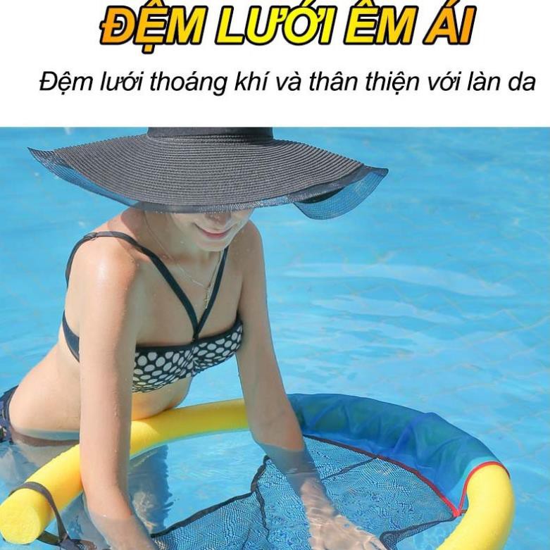 Ghế Phao Nổi Hồ Bơi EoZon Thiết Kế Mới Tiên Tiến Với Tấm Lưới Siêu Nhẹ Sức Nổi Mạnh Mẻ Đệm Lưới Êm Ái