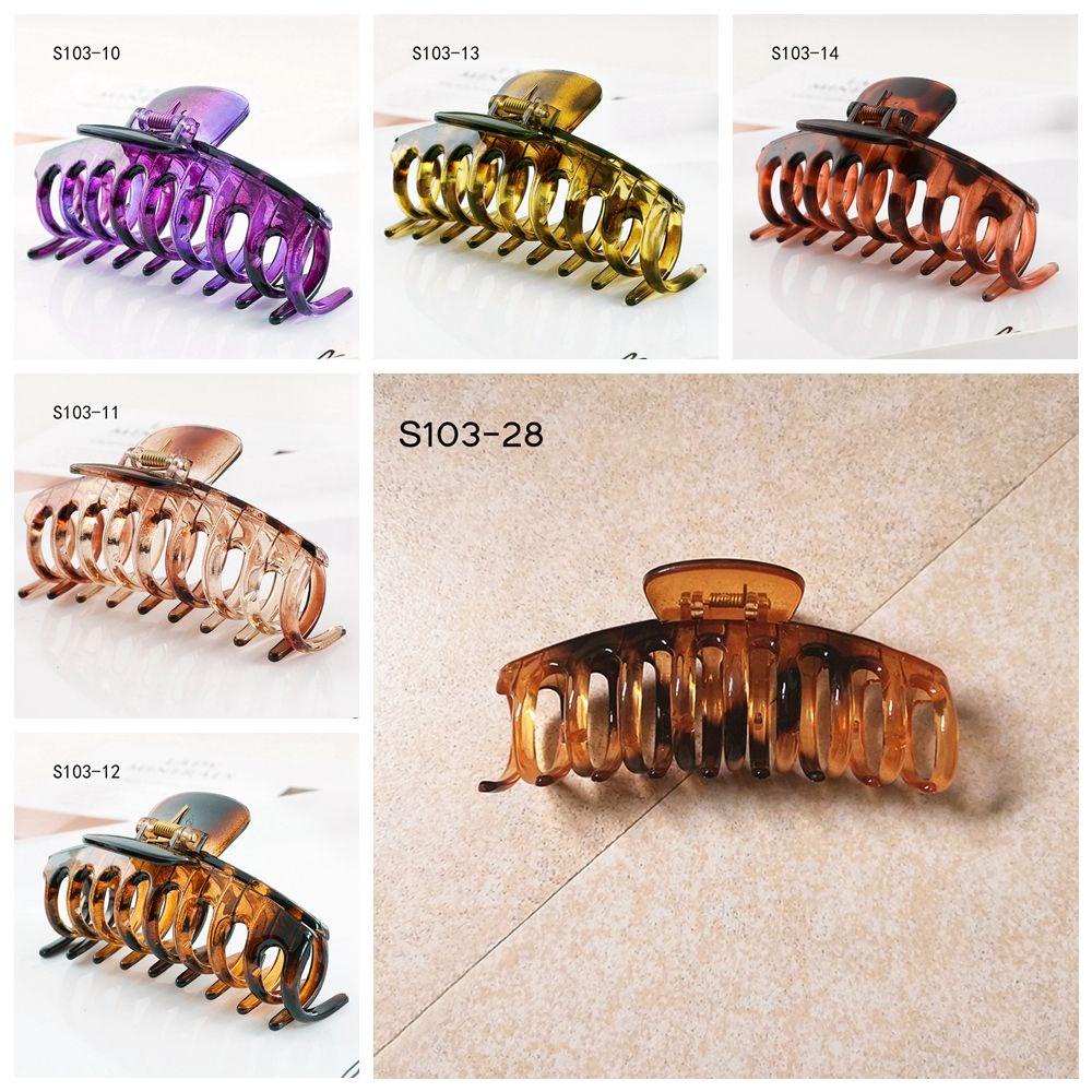 Kẹp Tóc Càng Cua Lớn Không Trơn Trượt Mạnh Mẽ Làm Quà Tặng Cho Bạn Gái