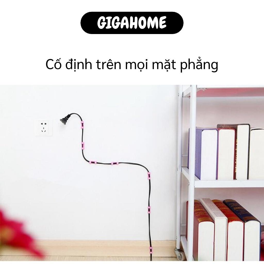 Dụng cụ tiện ích  GIÁ VỐN  Vỉ 10 cáp cố định dây điện, gọn gàng, sạch đẹp, an toàn và tiện lợi 4880