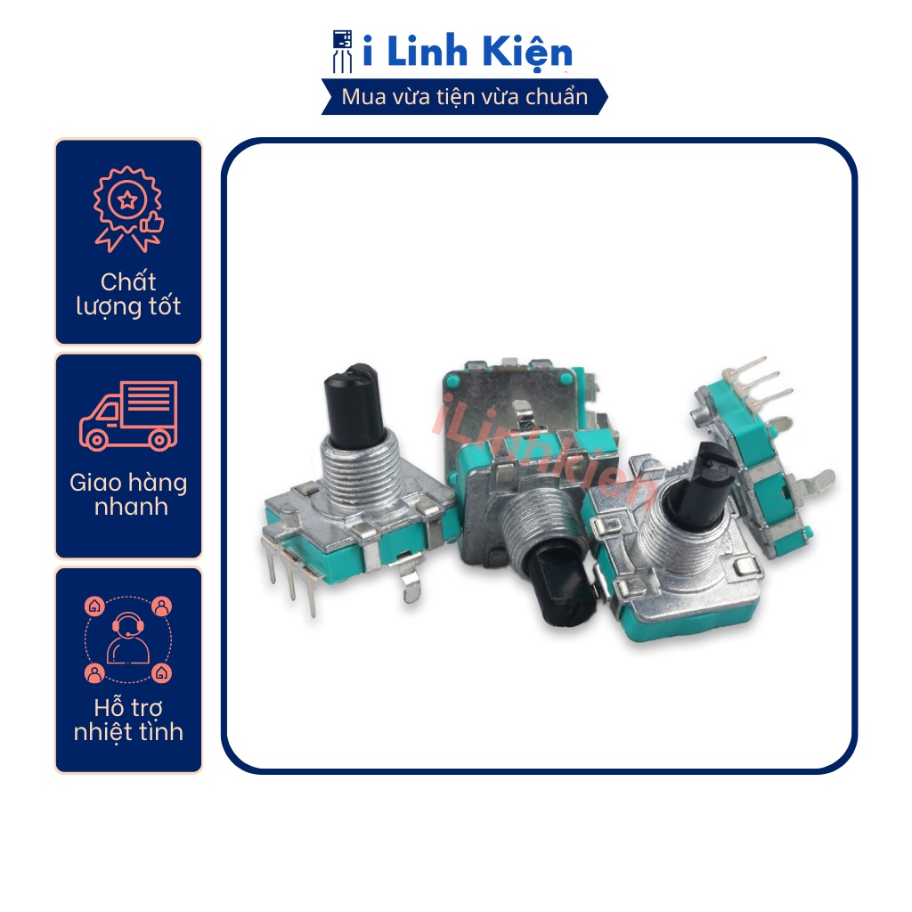 Công tắc vô cấp volume EC11 EC12 EC16 chất lượng tốt