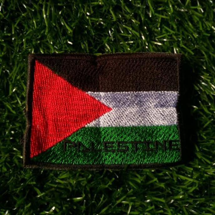 Sticker Ủi Thêu Hình Cờ Palestine