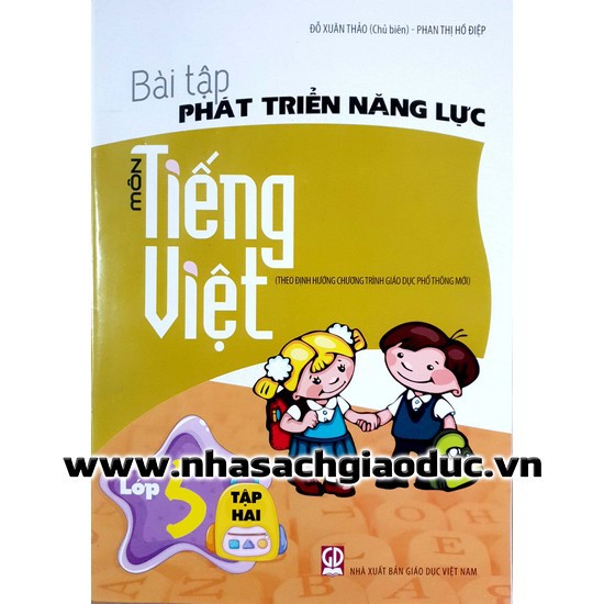 Sách - Bài tập phát triển năng lực môn Tiếng Việt lớp 5 tập 2