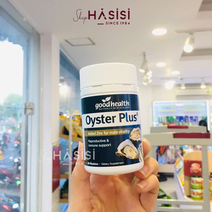 Viên Uống Tinh Chất Hàu Biển GOODHEALTH - Oyster Plus Zinc (60 Hard Capsules - 2 Viên/Ngày)