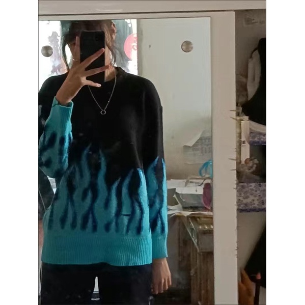 Áo len Flame | Ảnh thật