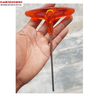 Lục giác bằng 4mm Nhật Bản có tay cầm chữ T EIGHT 018-4H