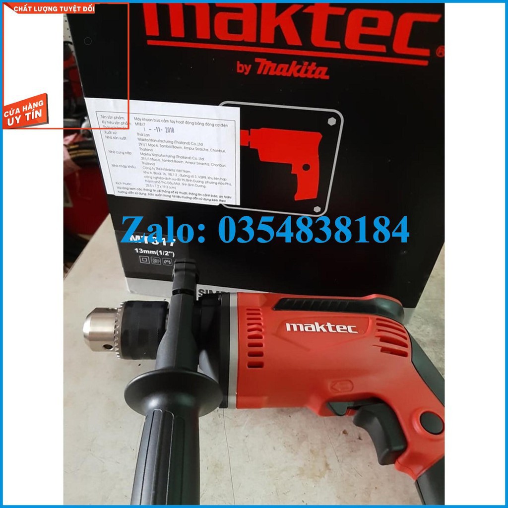 Máy khoan cầm tay MT817 Maktec