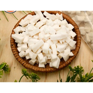 Cùi bưởi nấu chè đã bao bột đường