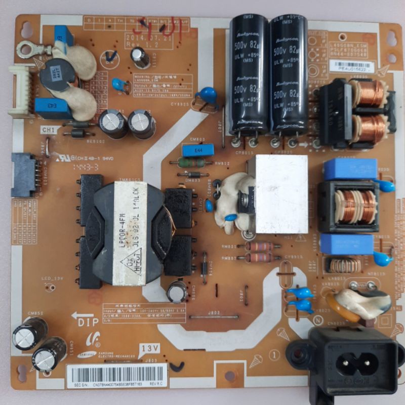 Bo nguồn tivi 40H5203 UA40H5203AK