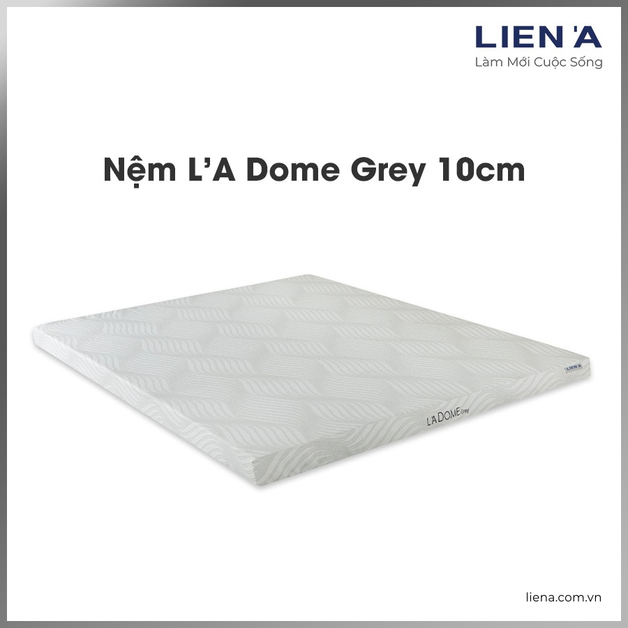 Nệm cao su LA Dome Grey Liên Á