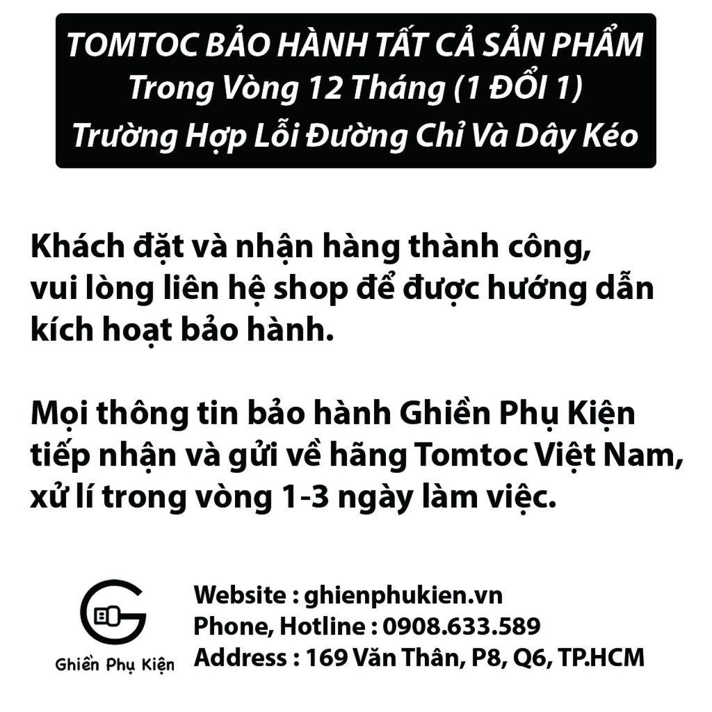 Túi Đeo Tomtoc USA Urban Codura Sling Bag Travel & Work 13/14.2inch - Hàng Chính Hãng