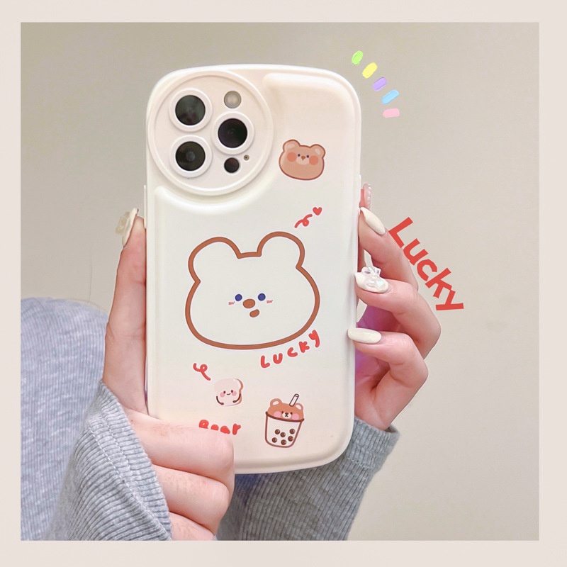 Ốp lưng iphone Ốp Điện Thoại Silicon Trong Suốt Chống Sốc In Hình Hoạt Hình Cho iPhone 11 Pro Max 13 Pro Max 12 Pro Max 7Plus xr XS Max Dinuo case