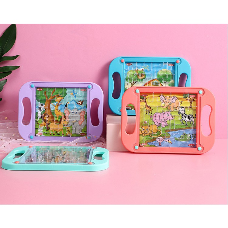 Đồ chơi mê cung bóng cân bằng cho bé GenKids đồ chơi phát triển trí tuệ an toàn, thân thiện với môi trường