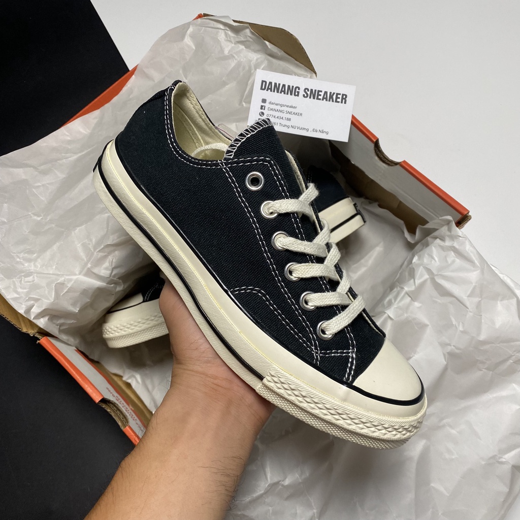Giày Converse 1970 Low Black  - GIÀY DANANG | Phiên bản 1:1 chuẩn