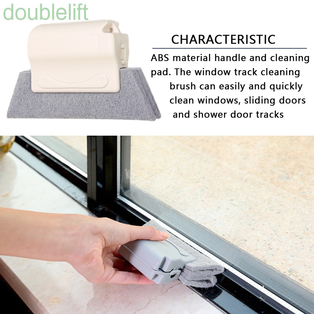 Bàn chải vệ sinh khe cửa sổ với tay cầm ABS tiện dụng