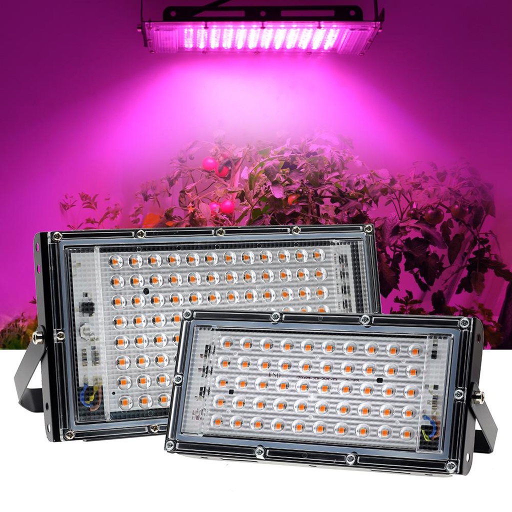 Đèn Led Kích Thích Tăng Trưởng Cho Cây Trồng 50w / 100w Sử Dụng Tiện Lợi