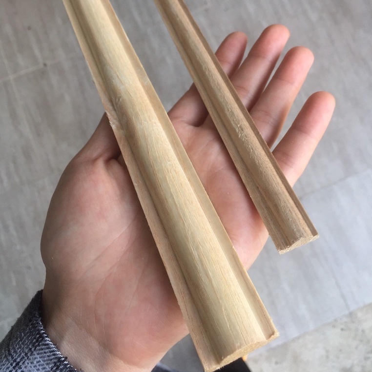 Nẹp chỉ 1.5 cm & 2.5 cm, ứng dụng trong thi công thiết kế nhà cửa - LUXI WOOD