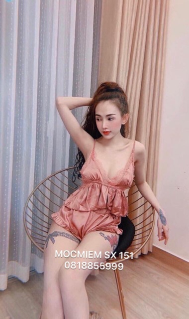 Bộ ngủ sexy MOCMIEM SX 151 - Hàng có sẵn- Freeship